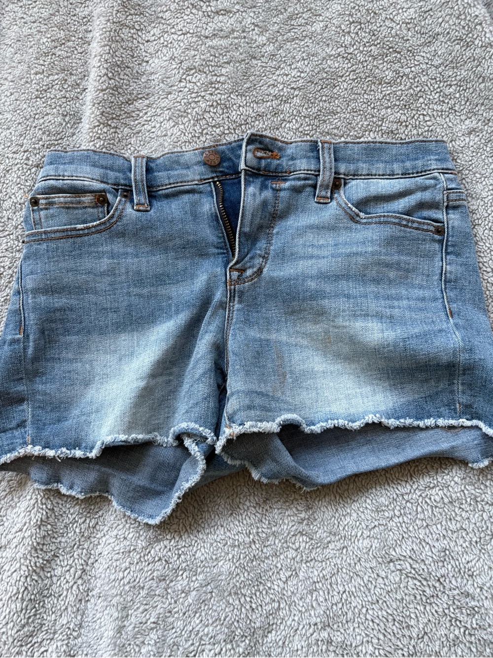 J. Crew Light Blue Denim Cutoff Shorts
